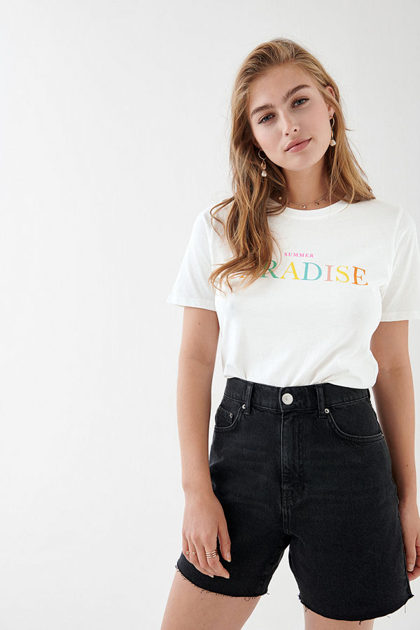 Gina Tricot Ivory tee