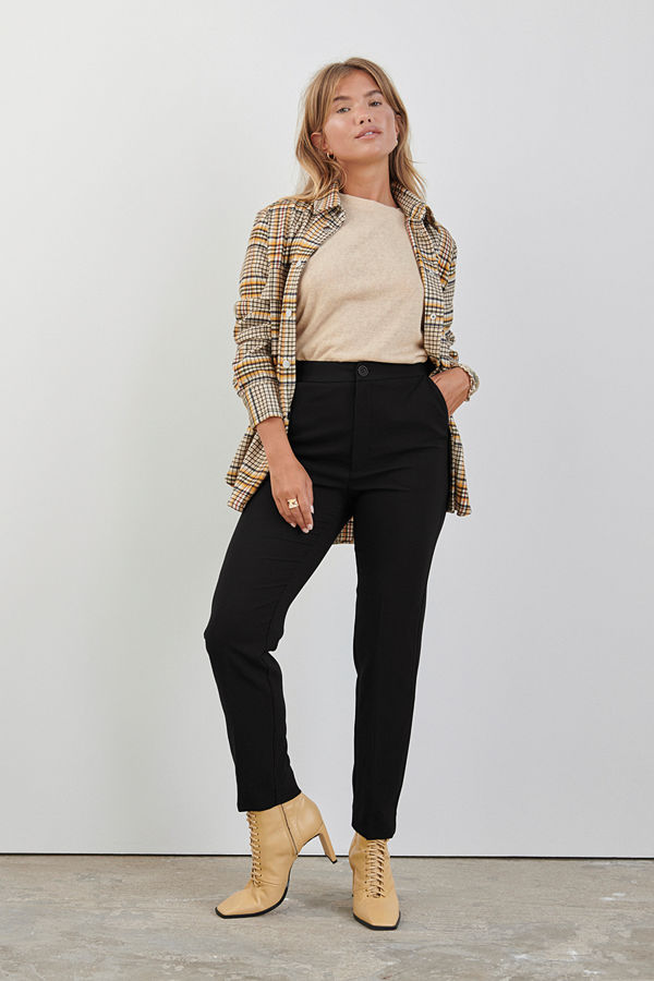 Gina Tricot svarta byxor Karin slacks trousers