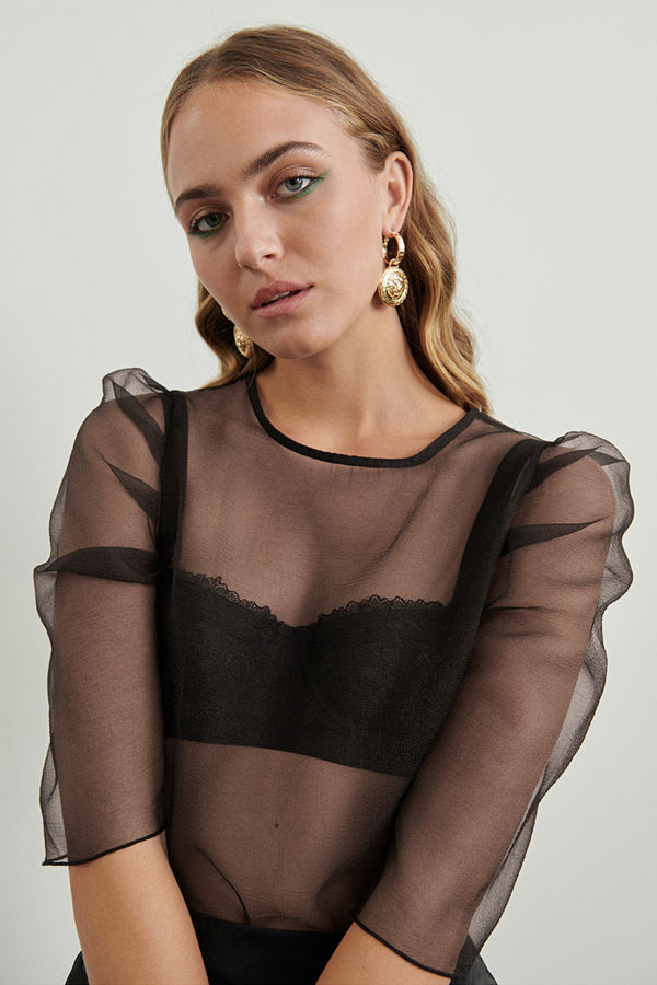 Gina Tricot Willa organza top
