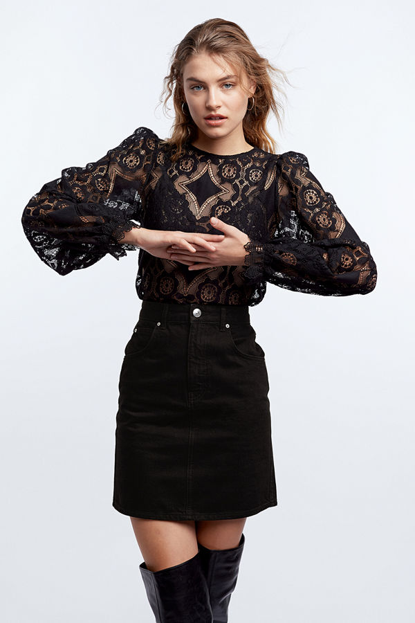 Gina Tricot Mom denim skirt