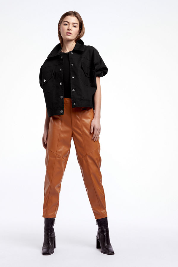 Gina Tricot byxor Isabel PU trousers