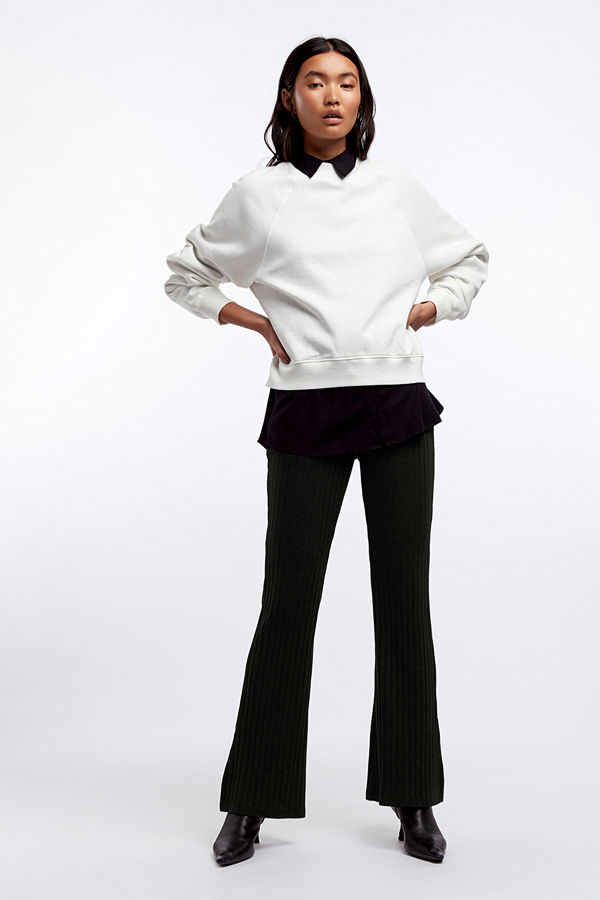 Gina Tricot byxor Tara rib trousers