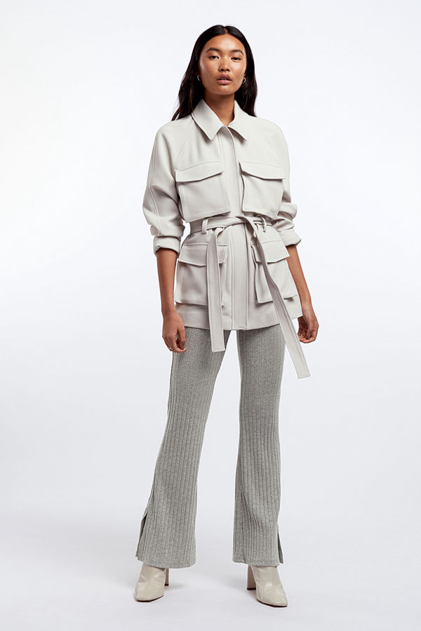 Gina Tricot byxor Tara rib trousers