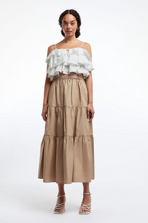 Gina Tricot Amanda ruffle top