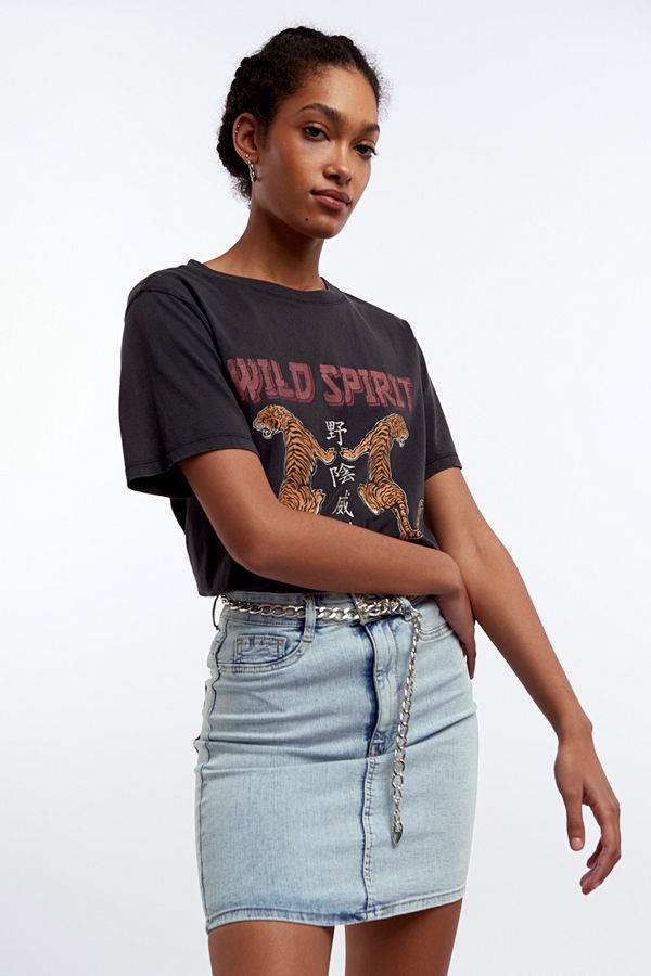 Gina Tricot Molly denim skirt
