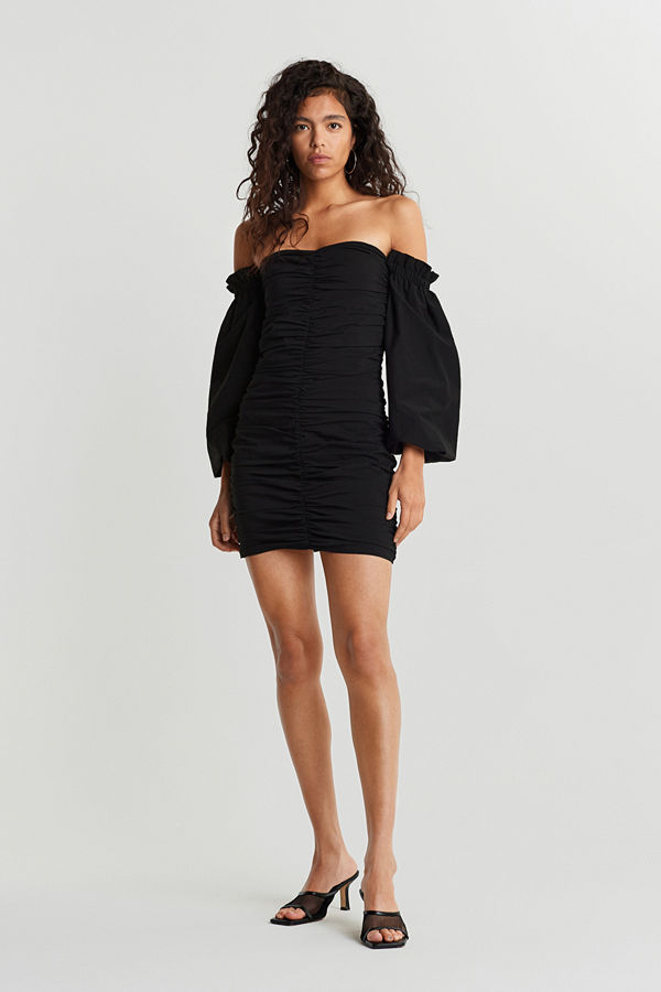 Gina Tricot Odette off shoulder dress