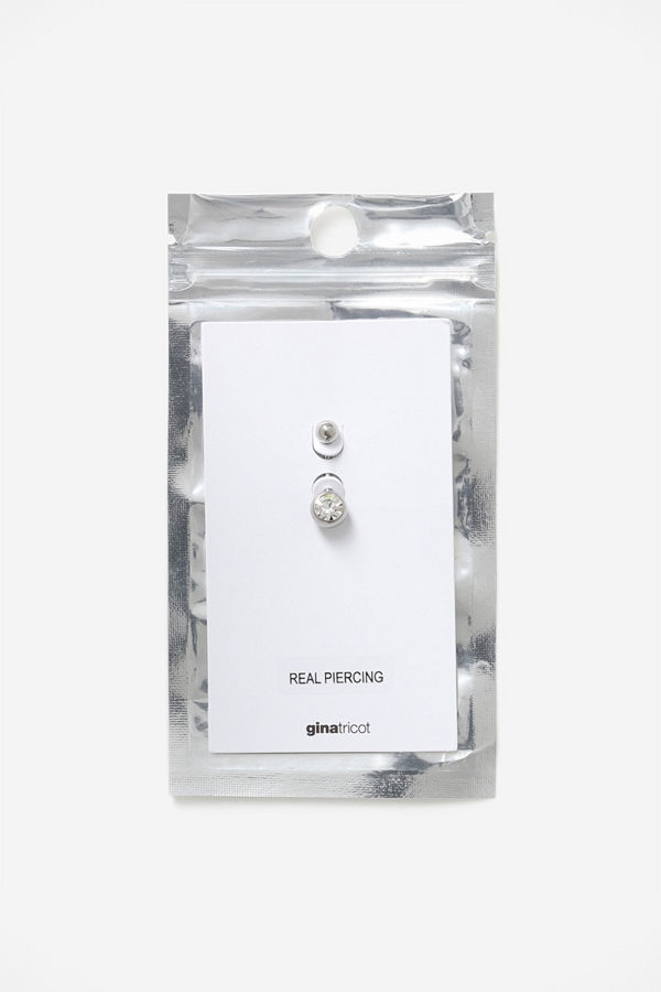 Gina Tricot smycke CRYSTAL BELLY BAR PIERCING