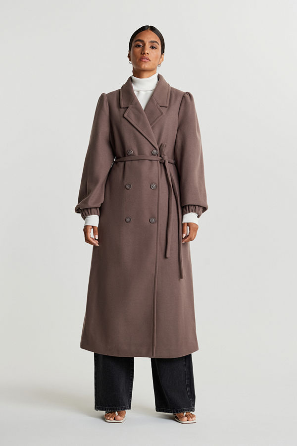 Gina Tricot Gun puff sleeve coat
