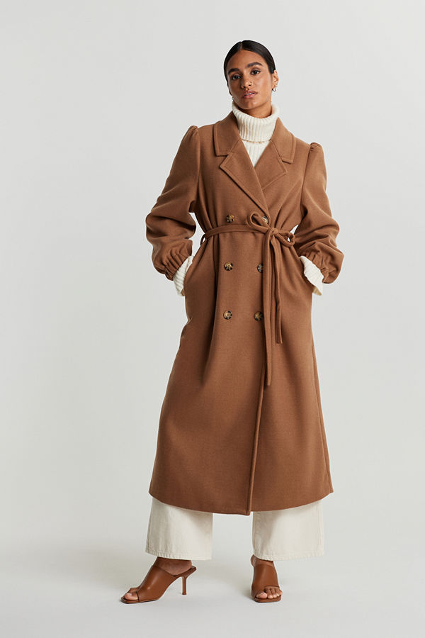 Gina Tricot Gun puff sleeve coat
