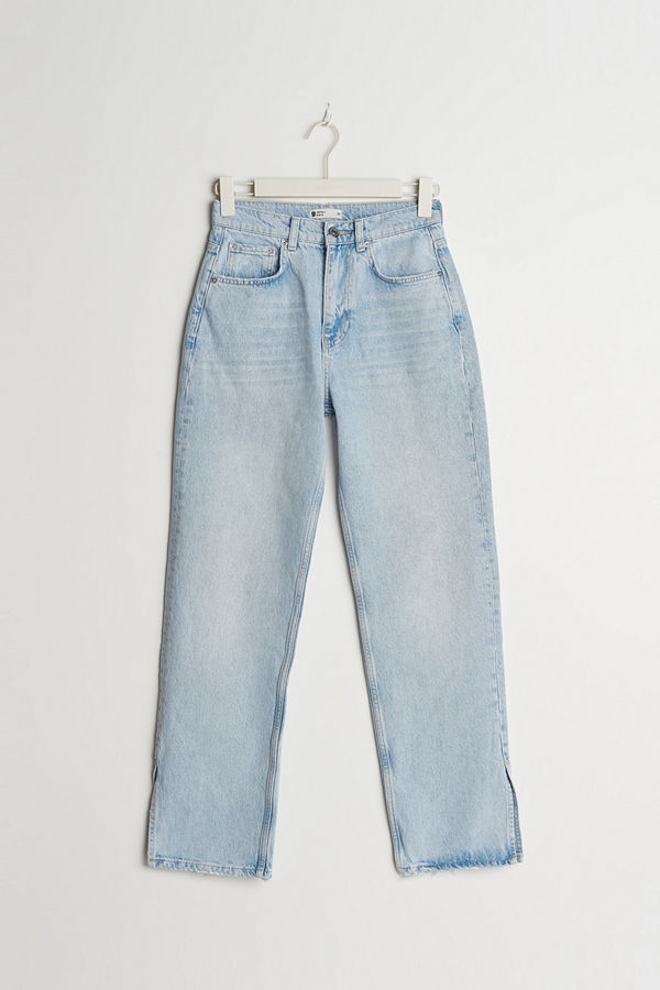 Gina Tricot 90s petite slit jeans