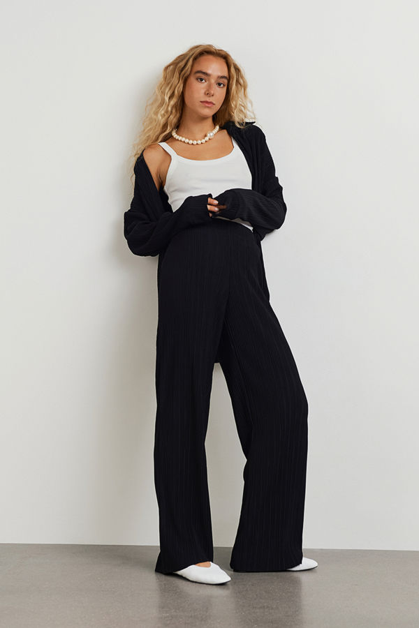 Gina Tricot svarta byxor Sissi trousers