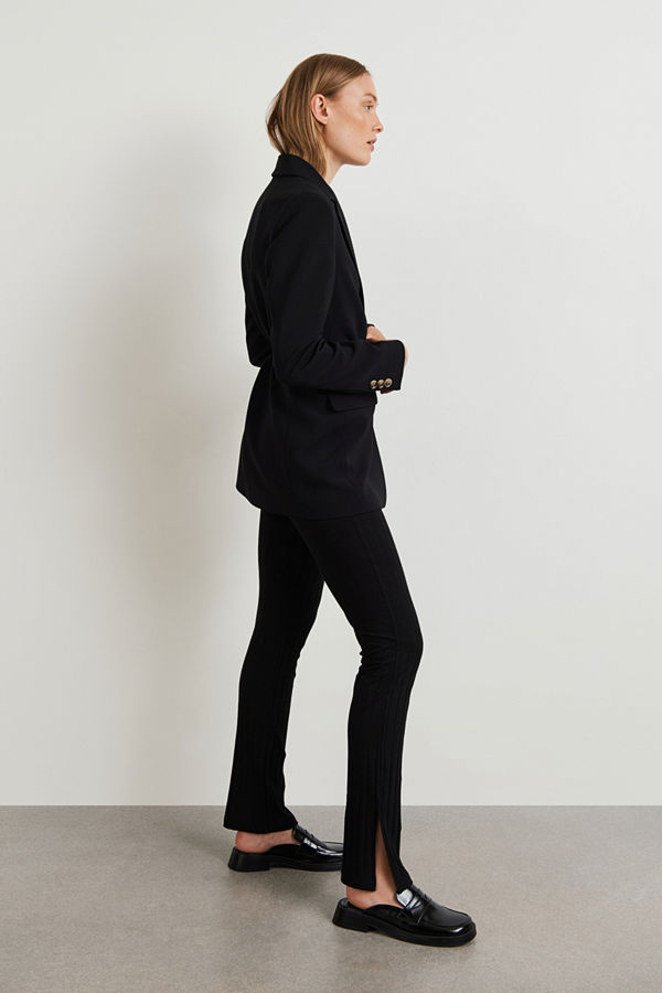 Gina Tricot byxor Ida rib trousers