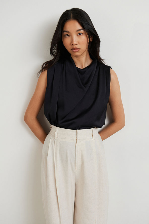 Gina Tricot Emma drapy top