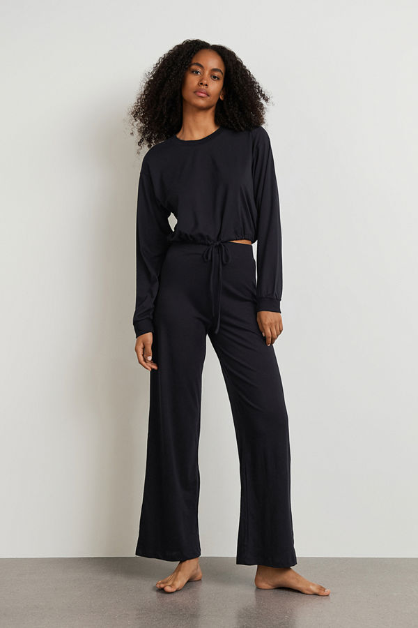 Gina Tricot svarta byxor Emma trousers