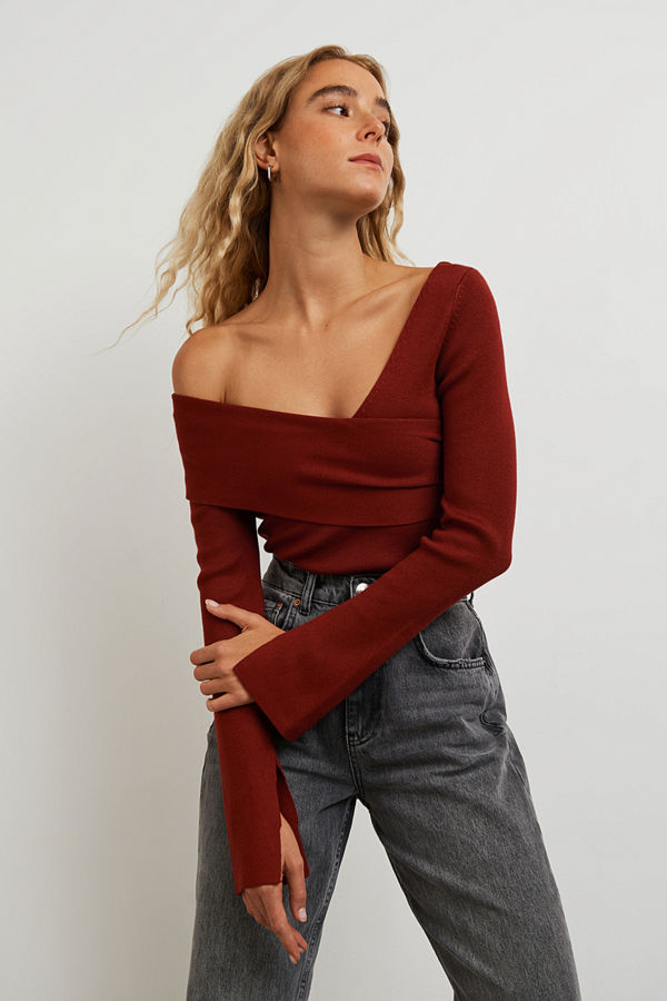 Gina Tricot Ylva knitted top