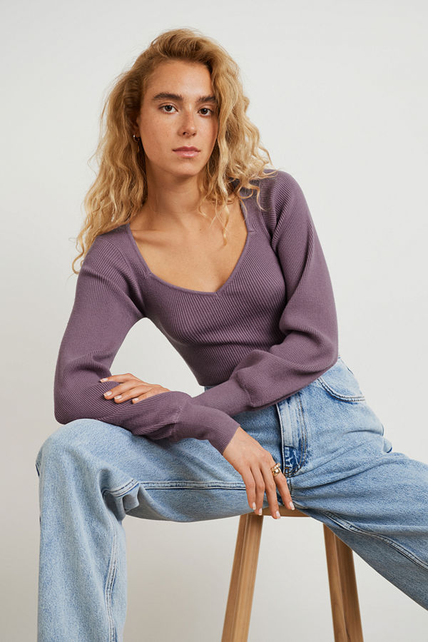 Gina Tricot Belva knitted top