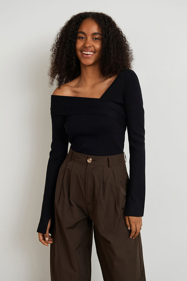Gina Tricot Ylva knitted top