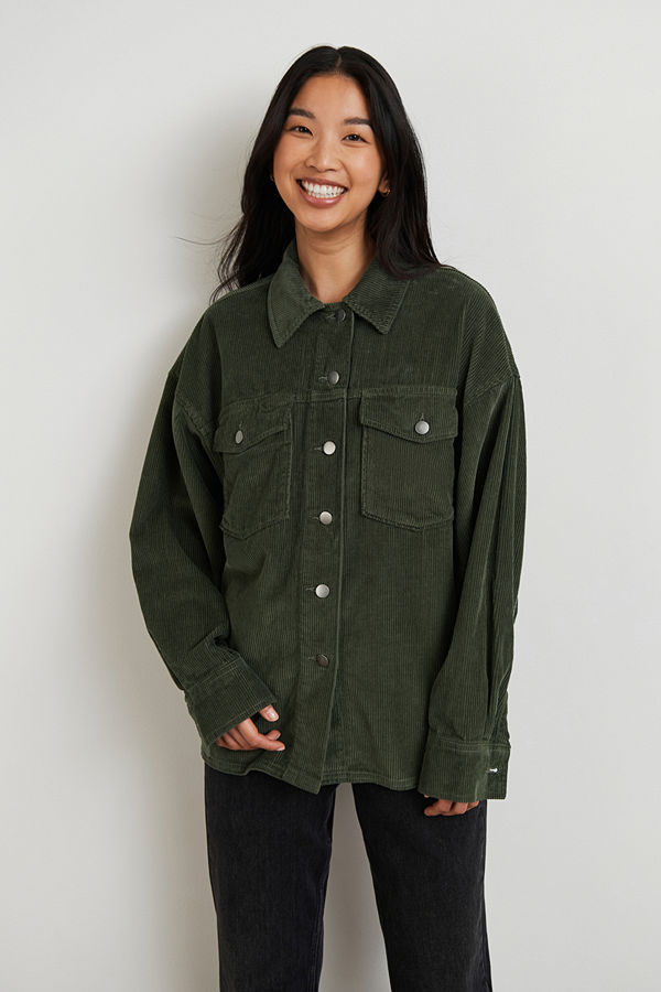 Gina Tricot Mel cord shacket
