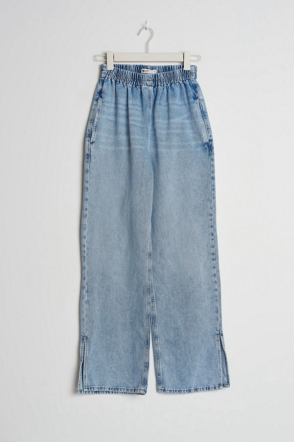 Gina Tricot Jogger petite slit jeans