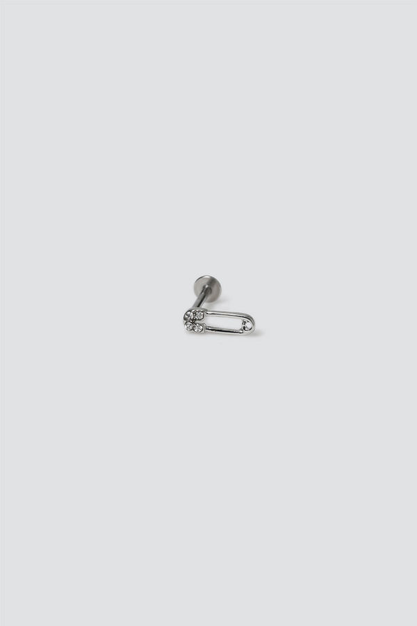 Gina Tricot smycke Crystal Safety Pin Piercing