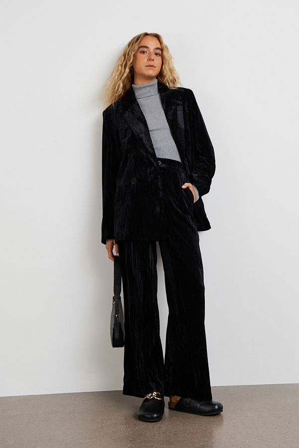 Gina Tricot byxor Kirsten velvet trousers