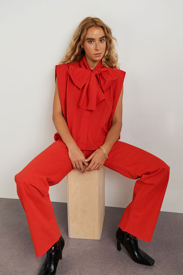 Gina Tricot Kerstin tie blouse