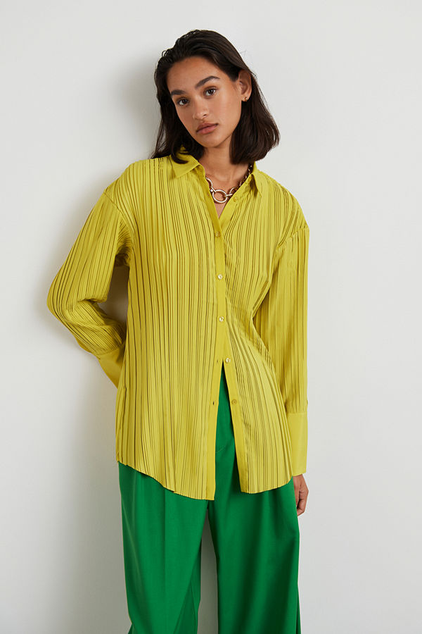 Gina Tricot Acra pleated shirt