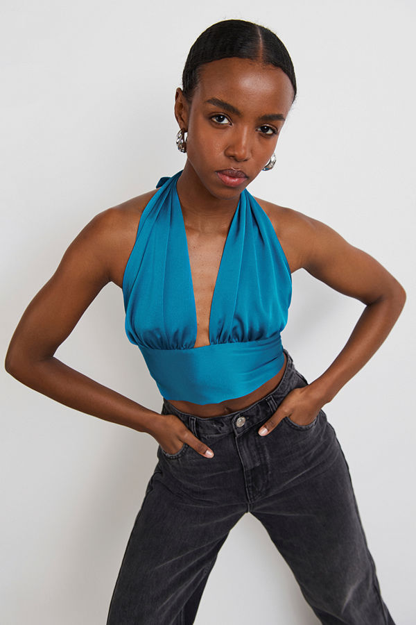 Gina Tricot Cindy satin top