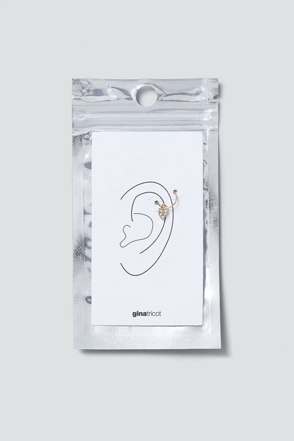 Gina Tricot smycke Crystal Heart Drop Helix Piercing