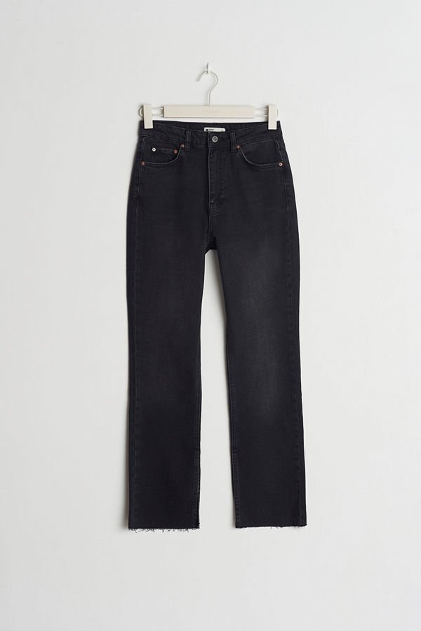 Gina Tricot High waist petite slit jeans