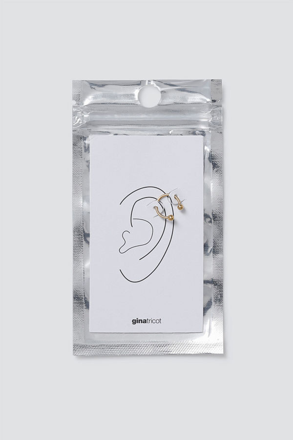 Gina Tricot smycke Gold Ball End Hoop Piercing