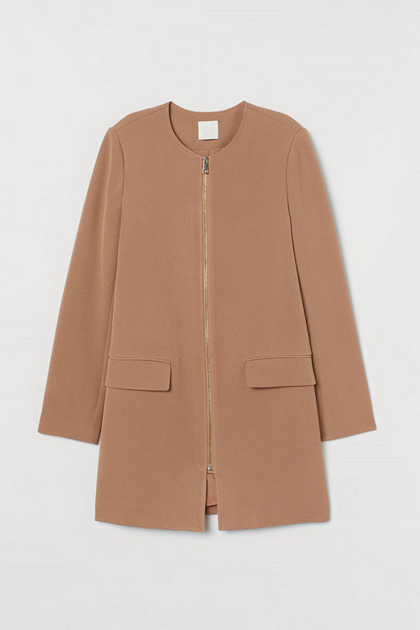 H&M Kort kappa beige
