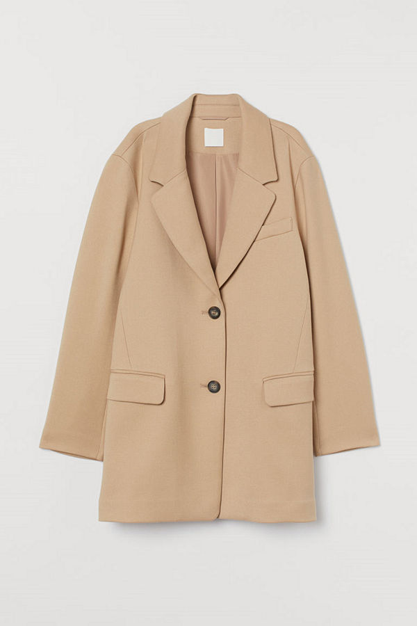 H&M Kort kappa beige