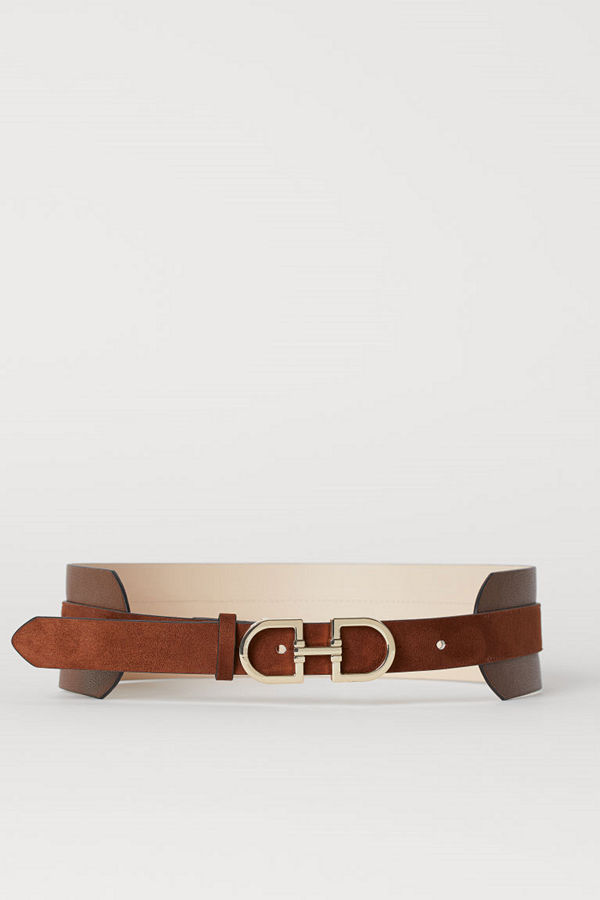 H&M Brett midjeskärp beige