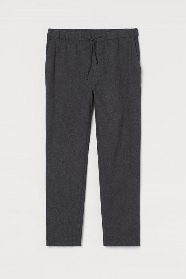 H&M Byxa Relaxed Fit grå