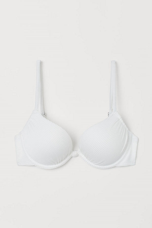 H&M Super push up bikini-bh vit