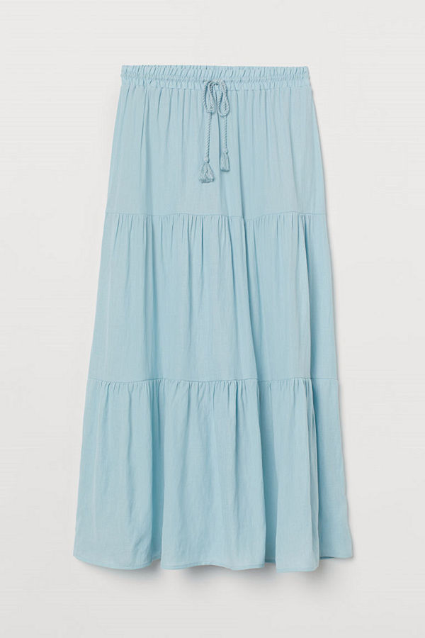 H&M Maxikjol turkos