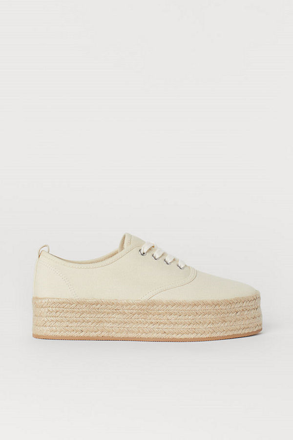 H&M Platåsneakers vit
