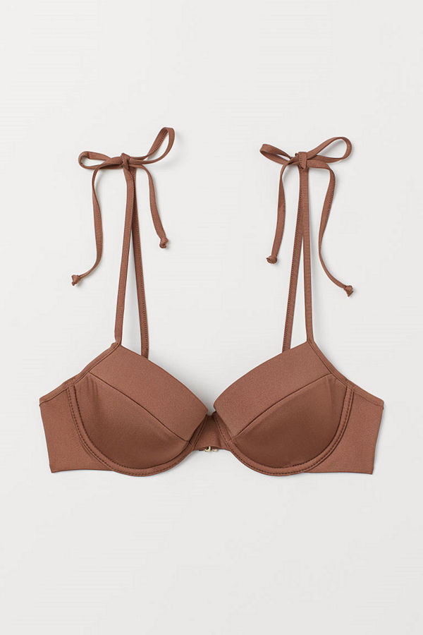 H&M Bikinibh med bygel beige