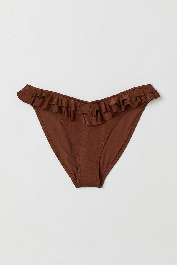 H&M V-shape bikinitrosa beige