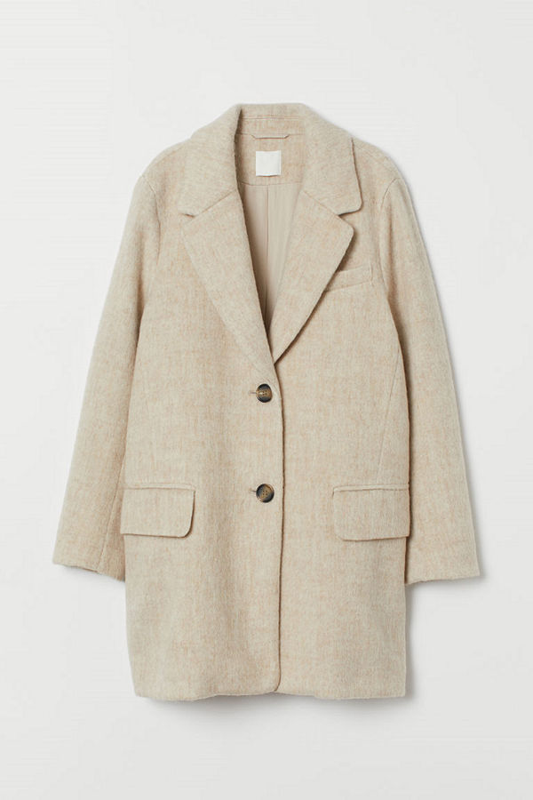 H&M Kort kappa beige