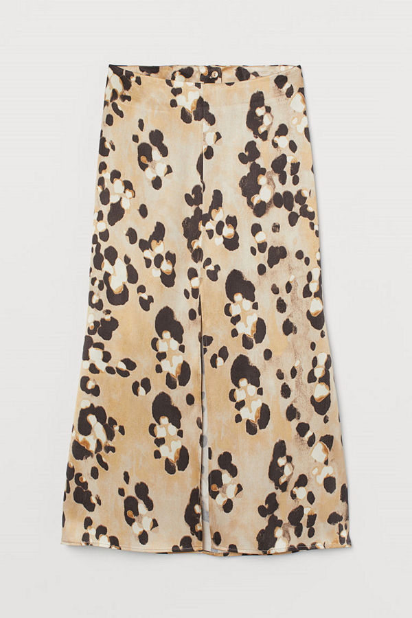 H&M Kjol i lyocellmix beige