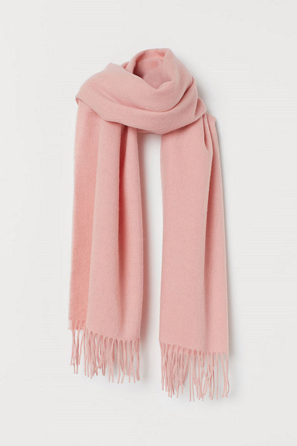 H&M Halsduk i ull orange