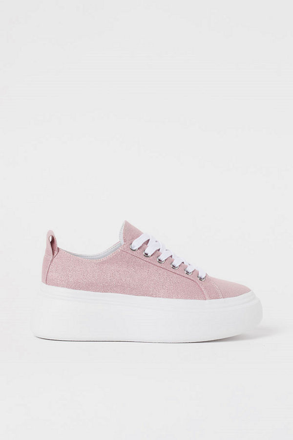 H&M Platåsneakers brun