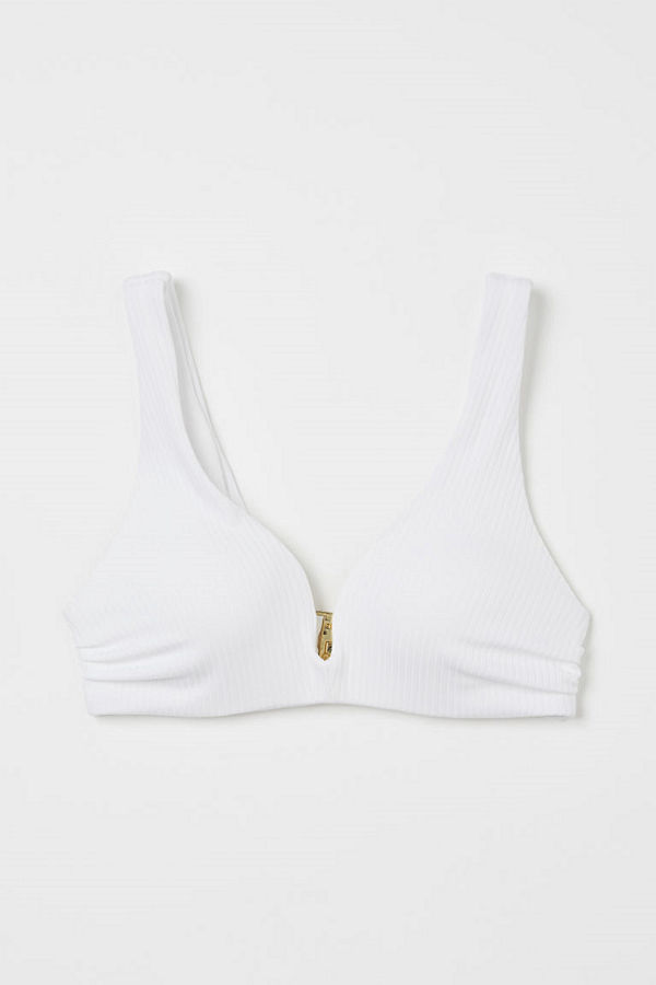 H&M Push up bikini-bh vit