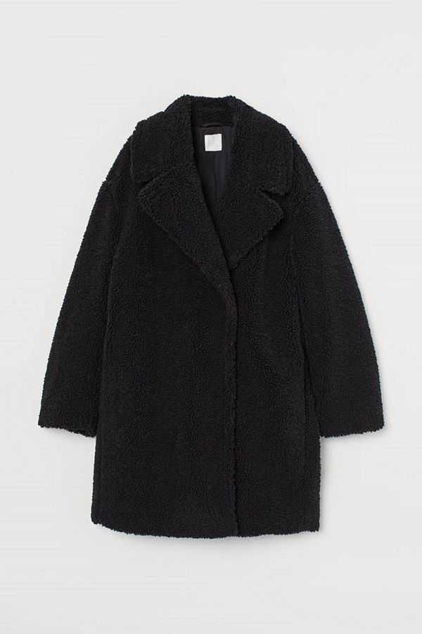 H&M Pilekappa svart
