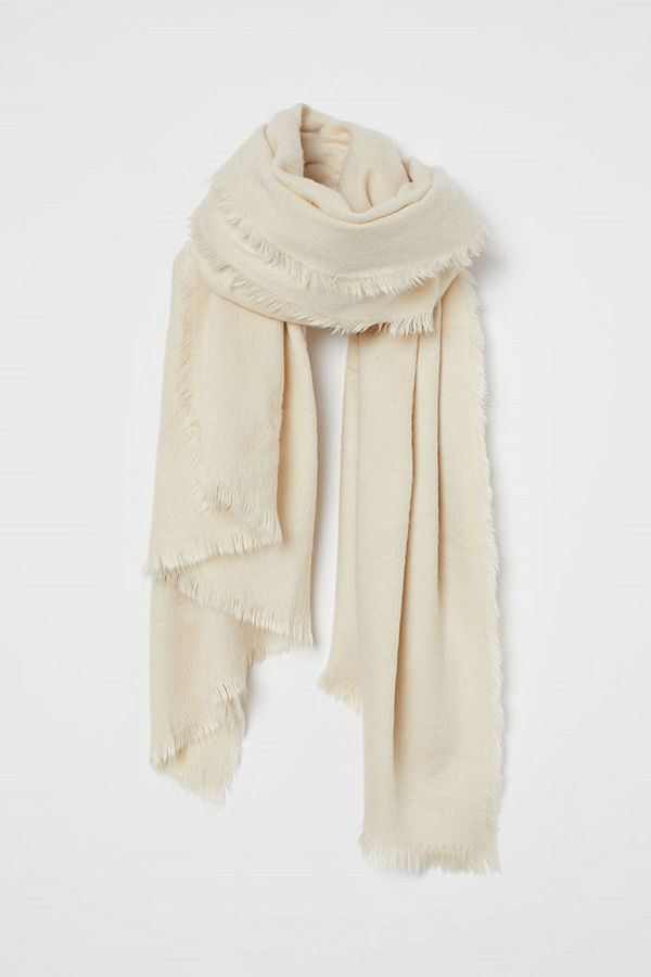 H&M Lurvig scarf beige
