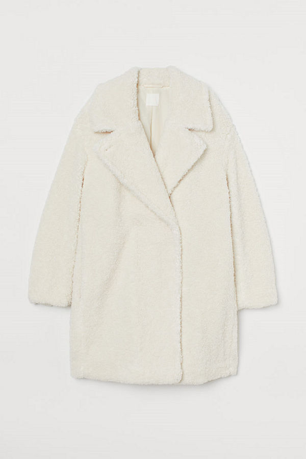 H&M Pilekappa vit