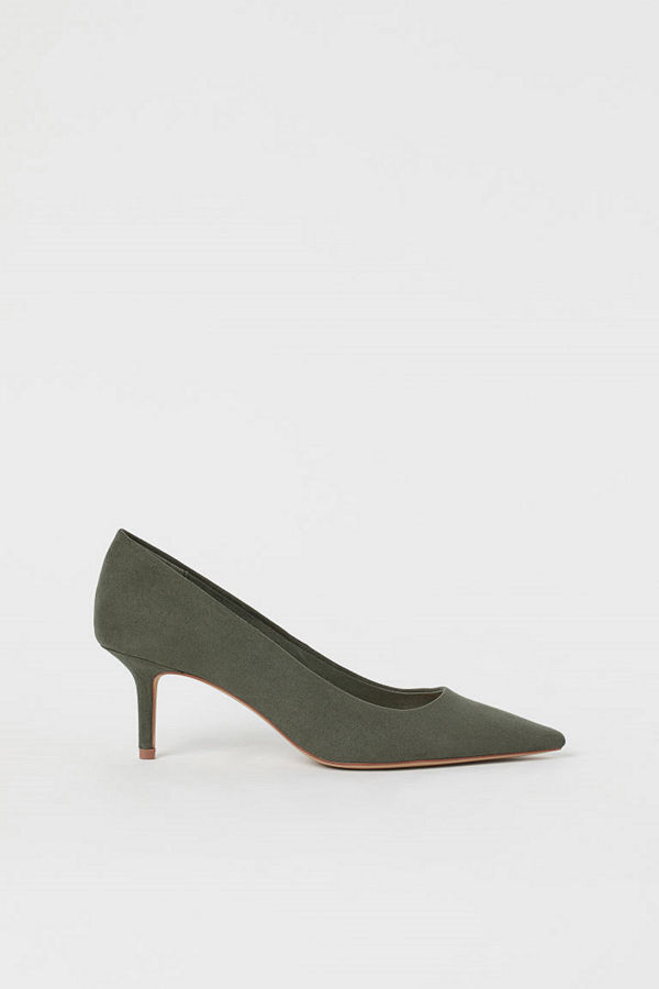 H&M Pumps grön
