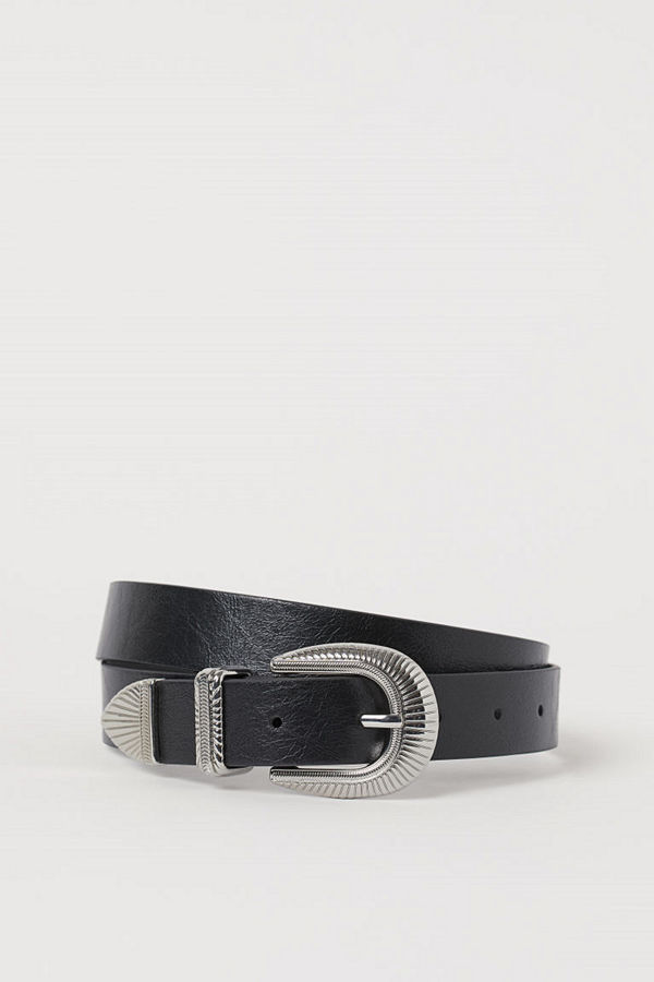 H&M Skärp svart